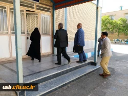 بازدید آقای چناری مسئول امور مالی دانشگاه فرهنگیان از پردیس امام سجاد(ع) 5