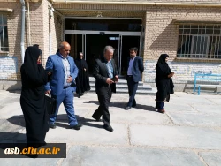 بازدید آقای چناری مسئول امور مالی دانشگاه فرهنگیان از پردیس امام سجاد(ع) 6