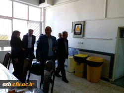 بازدید آقای چناری مسئول امور مالی دانشگاه فرهنگیان از پردیس امام سجاد(ع) 7