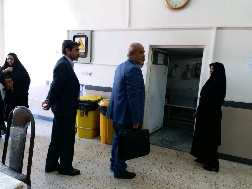 بازدید آقای چناری مسئول امور مالی دانشگاه فرهنگیان از پردیس امام سجاد(ع) 8