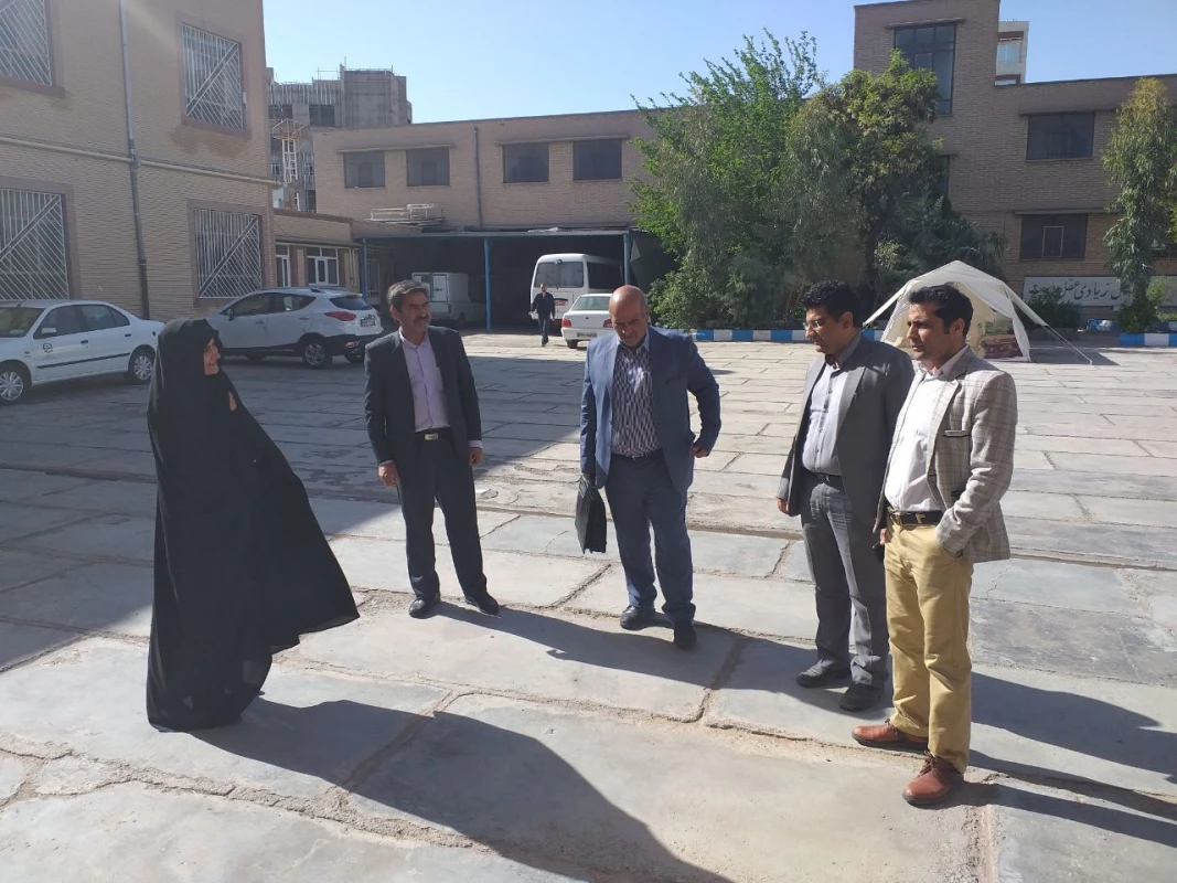 بازدید آقای چناری مسئول امور مالی دانشگاه فرهنگیان از پردیس امام سجاد(ع) 9