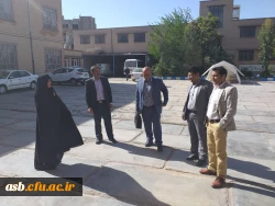 بازدید آقای چناری مسئول امور مالی دانشگاه فرهنگیان از پردیس امام سجاد(ع) 9