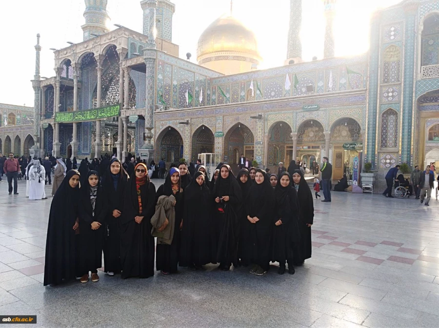 اردوی زیارتی تفریحی قم جمکران و بازدید از نمایشگاه کتاب تهران با همراهی مسئول نهاد رهبری خانم قرشی 2