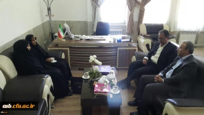 دیدار مدیران دانشگاه فرهنگیان خراسان جنوبی با رئیس دانشگاه پیام نور استان