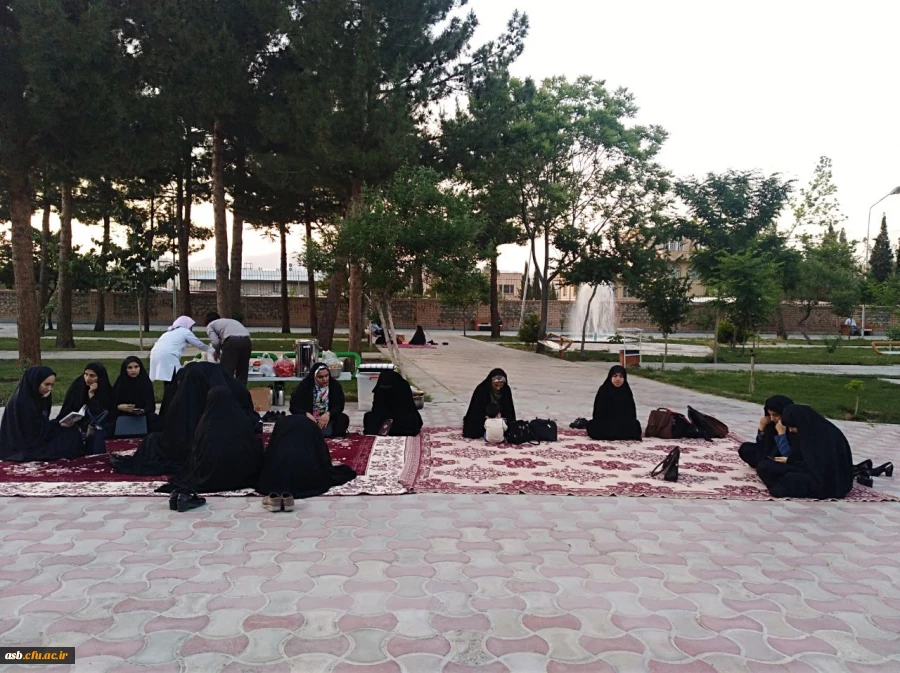 افطاری دانشجویان در پارک شهدای گمنام 2