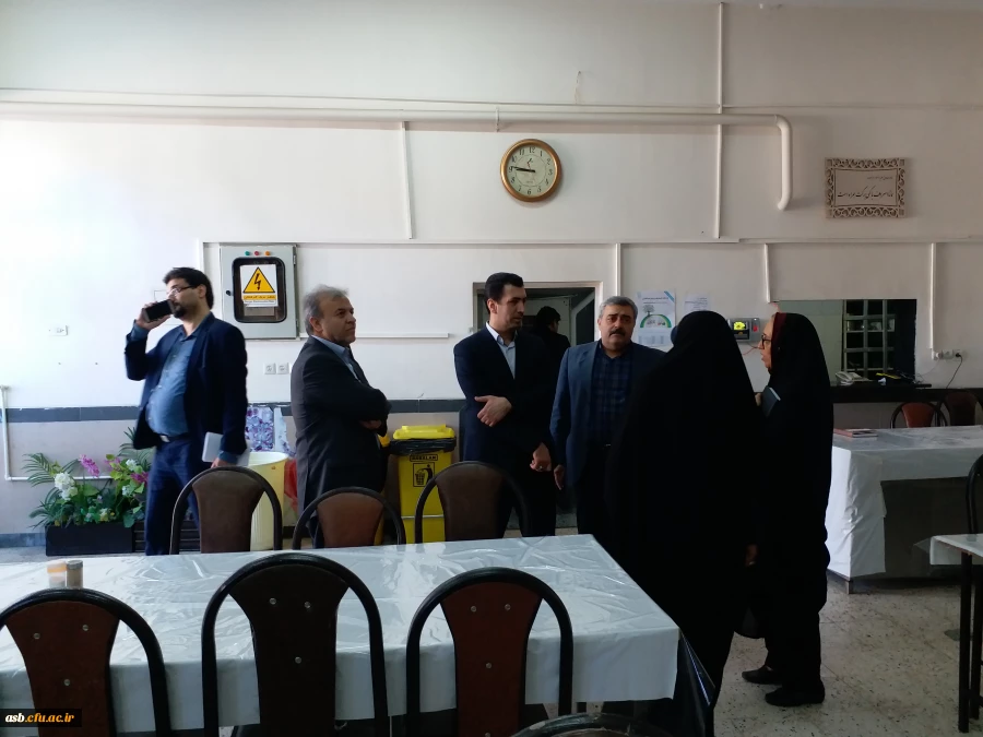 بازدید دکتر مصلحی مدیرکل طرح و برنامه و بودجه سازمان مرکزی از پردیس امام سجاد(ع) و قول مساعد در جهت رفع کمبودها 3