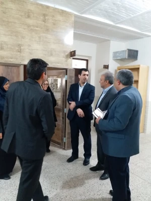 بازدید دکتر مصلحی مدیرکل طرح و برنامه و بودجه سازمان مرکزی از پردیس امام سجاد(ع) و قول مساعد در جهت رفع کمبودها 4