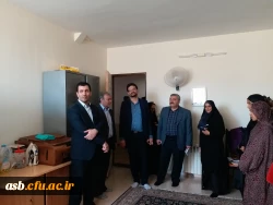بازدید دکتر مصلحی مدیرکل طرح و برنامه و بودجه سازمان مرکزی از پردیس امام سجاد(ع) و قول مساعد در جهت رفع کمبودها 5