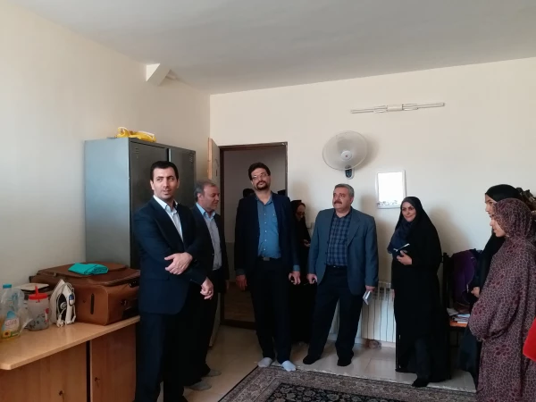 بازدید دکتر مصلحی مدیرکل طرح و برنامه و بودجه سازمان مرکزی از پردیس امام سجاد(ع) و قول مساعد در جهت رفع کمبودها 5