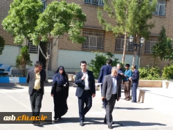 بازدید دکتر مصلحی مدیرکل طرح و برنامه و بودجه سازمان مرکزی از پردیس امام سجاد(ع) و قول مساعد در جهت رفع کمبودها 7