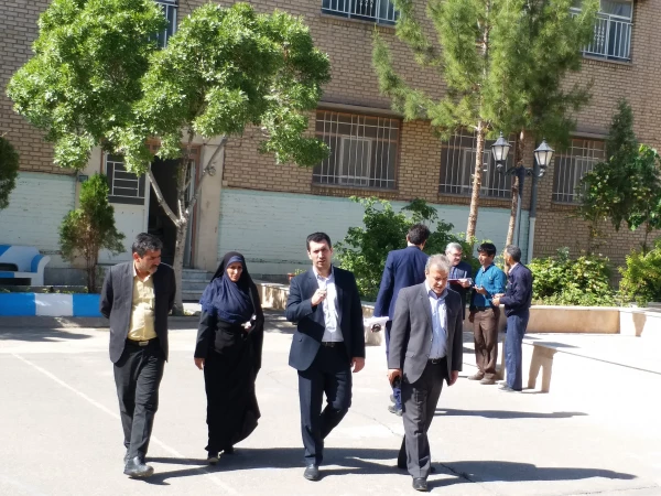 بازدید دکتر مصلحی مدیرکل طرح و برنامه و بودجه سازمان مرکزی از پردیس امام سجاد(ع) و قول مساعد در جهت رفع کمبودها 7