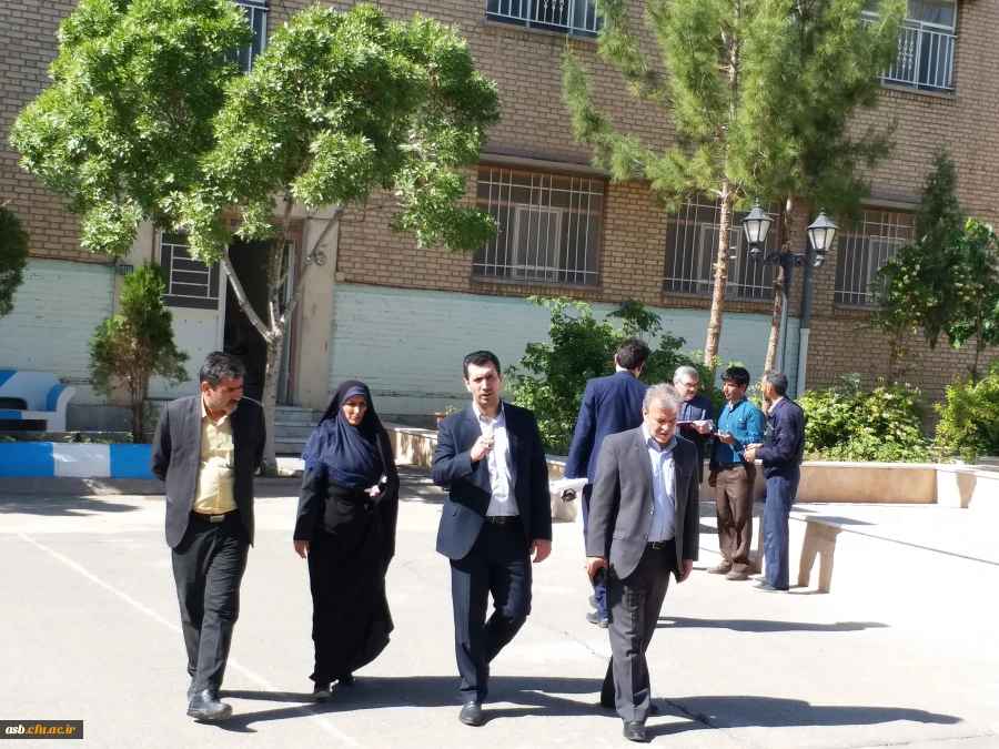 بازدید دکتر مصلحی مدیرکل طرح و برنامه و بودجه سازمان مرکزی از پردیس امام سجاد(ع) و قول مساعد در جهت رفع کمبودها 7