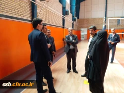 بازدید دکتر مصلحی مدیرکل طرح و برنامه و بودجه سازمان مرکزی از پردیس امام سجاد(ع) و قول مساعد در جهت رفع کمبودها 9