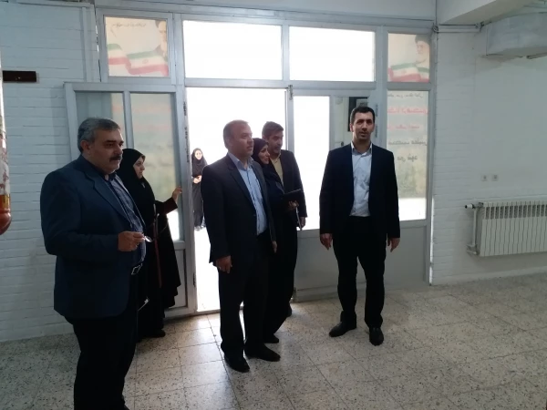 بازدید دکتر مصلحی مدیرکل طرح و برنامه و بودجه سازمان مرکزی از پردیس امام سجاد(ع) و قول مساعد در جهت رفع کمبودها 12