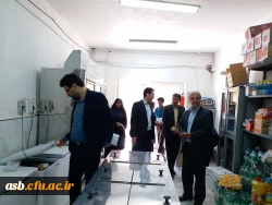 بازدید دکتر مصلحی مدیرکل طرح و برنامه و بودجه سازمان مرکزی از پردیس امام سجاد(ع) و قول مساعد در جهت رفع کمبودها 2