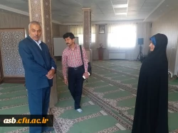 حضور آقای احمدنژاد دبیر ستاد اقامه نماز در پردیس امام سجاد(ع) 2