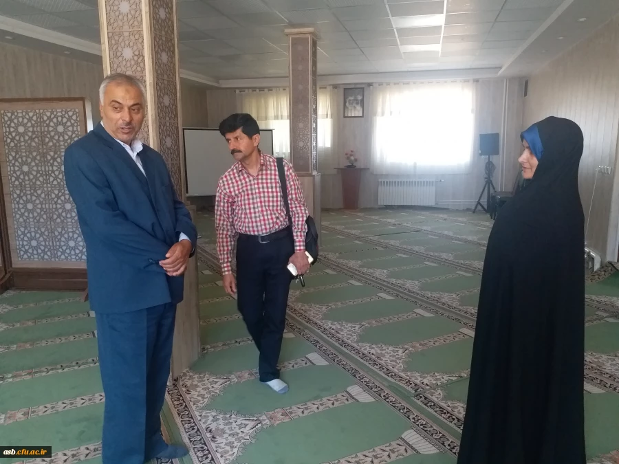 حضور آقای احمدنژاد دبیر ستاد اقامه نماز در پردیس امام سجاد(ع) 2