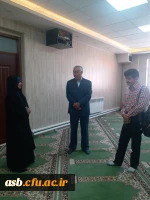 حضور آقای احمدنژاد دبیر ستاد اقامه نماز در پردیس امام سجاد(ع) 3