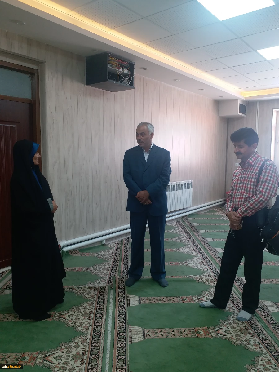 حضور آقای احمدنژاد دبیر ستاد اقامه نماز در پردیس امام سجاد(ع) 3