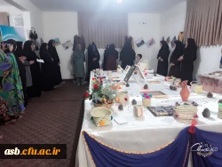 افتتاحیه نمایشگاه صنایع دستی بلوچستان به همراه غذای محلی با حضور آقای ابراهیمی و خانم موهبتی عضو شورای شهر بیرجند در سرای دانشجویی الزهرا 2