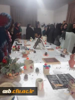 افتتاحیه نمایشگاه صنایع دستی بلوچستان به همراه غذای محلی با حضور آقای ابراهیمی و خانم موهبتی عضو شورای شهر بیرجند در سرای دانشجویی الزهرا 6