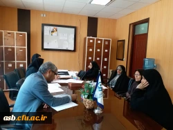 جلسه گروه آموزشی با ریاست دانشگاه  3