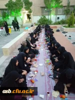 افطار شب میلاد امام حسن مجتبی در محوطه پردیس 2