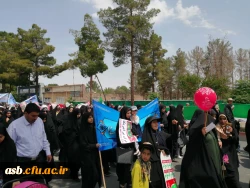 شرکت دانشجویان پردیس در راهپیمایی روز قدس 4