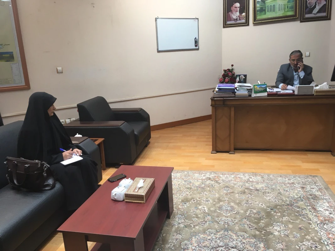 دیدار سرپرست پردیس امام سجاد(ع) با فرماندار محترم شهرستان بیرجند و مدیر کل نوسازی و پیگیری زمین واگذار شده به دانشگاه فرهنگیان  2