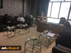 دیدار سرپرست پردیس امام سجاد(ع) با فرماندار محترم شهرستان بیرجند و مدیر کل نوسازی و پیگیری زمین واگذار شده به دانشگاه فرهنگیان  4