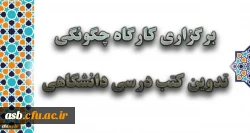 کارگاه چگونگی تدوین کتب درسی دانشگاهی  2