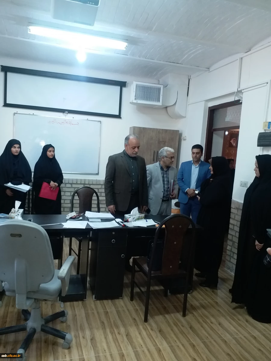 بازدید مدیرکل آموزش و پرورش خراسان جنوبی از روند مصاحبه در پردیس امام سجاد(ع) 2