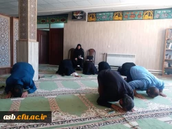 برگزاری زیارت عاشورا در نمازخانه پردیس 3