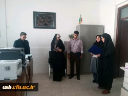 معرفی نیروهای جدید و تحویل ابلاغ آنان توسط سرپرست پردیس امام سجاد(ع) 2