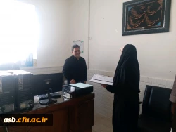 معرفی نیروهای جدید و تحویل ابلاغ آنان توسط سرپرست پردیس امام سجاد(ع) 3