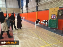 برگزاری مسابقات دارت ، پرتاب بسکتبال ، والیبال و بدمینتون به مناسبت هفته تربیت بدنی در سالن ورزشی پردیس با همکاری استاد تربیت بدنی خانم کاووسی 2