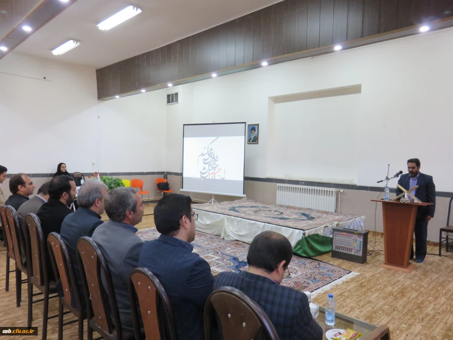 مراسم معارفه معاون امور آموزشی، فرهنگی و پژوهشی پردیس امام سجاد(ع) 2