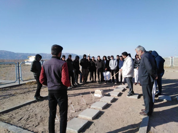 بازدید علمی دانشجویان رشته جغرافیای پردیس 3