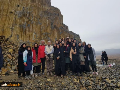 بازدید علمی دانشجویان رشته جغرافیای پردیس