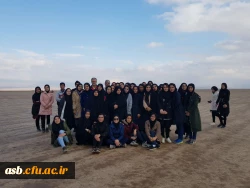 بازدید علمی دانشجویان رشته جغرافیای پردیس 6