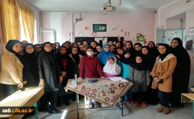 بازدید دانشجو معلمان  ورودی 95پردیس امام سجاد (ع)از مدرسه دقیقی خراشاد 