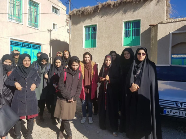 بازدید دانشجو معلمان رشته های جغرافیا و علوم اجتماعی پردیس امام سجاد (ع) از روستای گردشگری چنشت 2