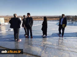 نشست صمیمی مسئولان شهرستان  بیرجند در خصوص رفع موانع موجود جهت زمین احداثی پردیس امام سجاد (ع) 3