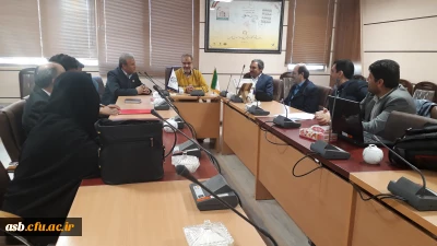 نشست صمیمی مسئولان شهرستان  بیرجند در خصوص رفع موانع موجود جهت زمین احداثی پردیس امام سجاد (ع)