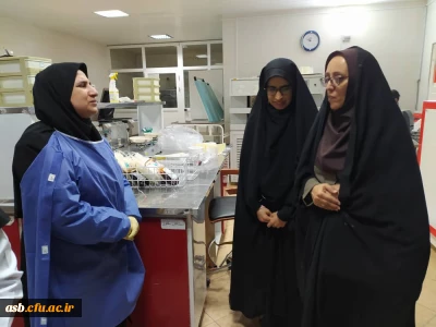 بازدید از پایگاه انتقال خون