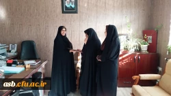 عرض تبریک ، تقدیرو تشکر از سرپرست پردیس امام سجاد (ع) 3