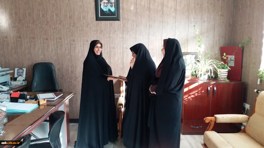 عرض تبریک ، تقدیرو تشکر از سرپرست پردیس امام سجاد (ع) 3