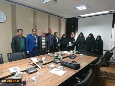 جلسه معارفه مدیرگروه آموزشی پردیس امام سجاد(ع) 