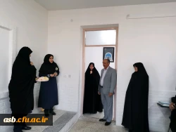 تبریک روز زن به همکاران و اساتید توسط سرپرست پردیس امام سجاد(ع) 2