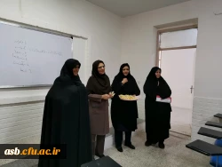 تبریک روز زن به همکاران و اساتید توسط سرپرست پردیس امام سجاد(ع) 3